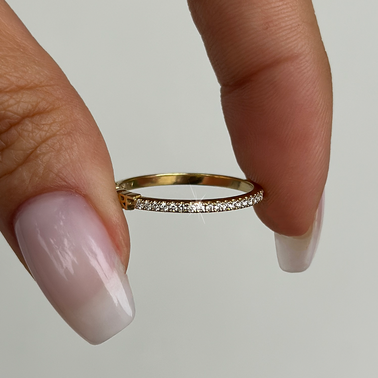 Eternity 0,22ct Tamtur Pırlanta 18k Altın Yüzük