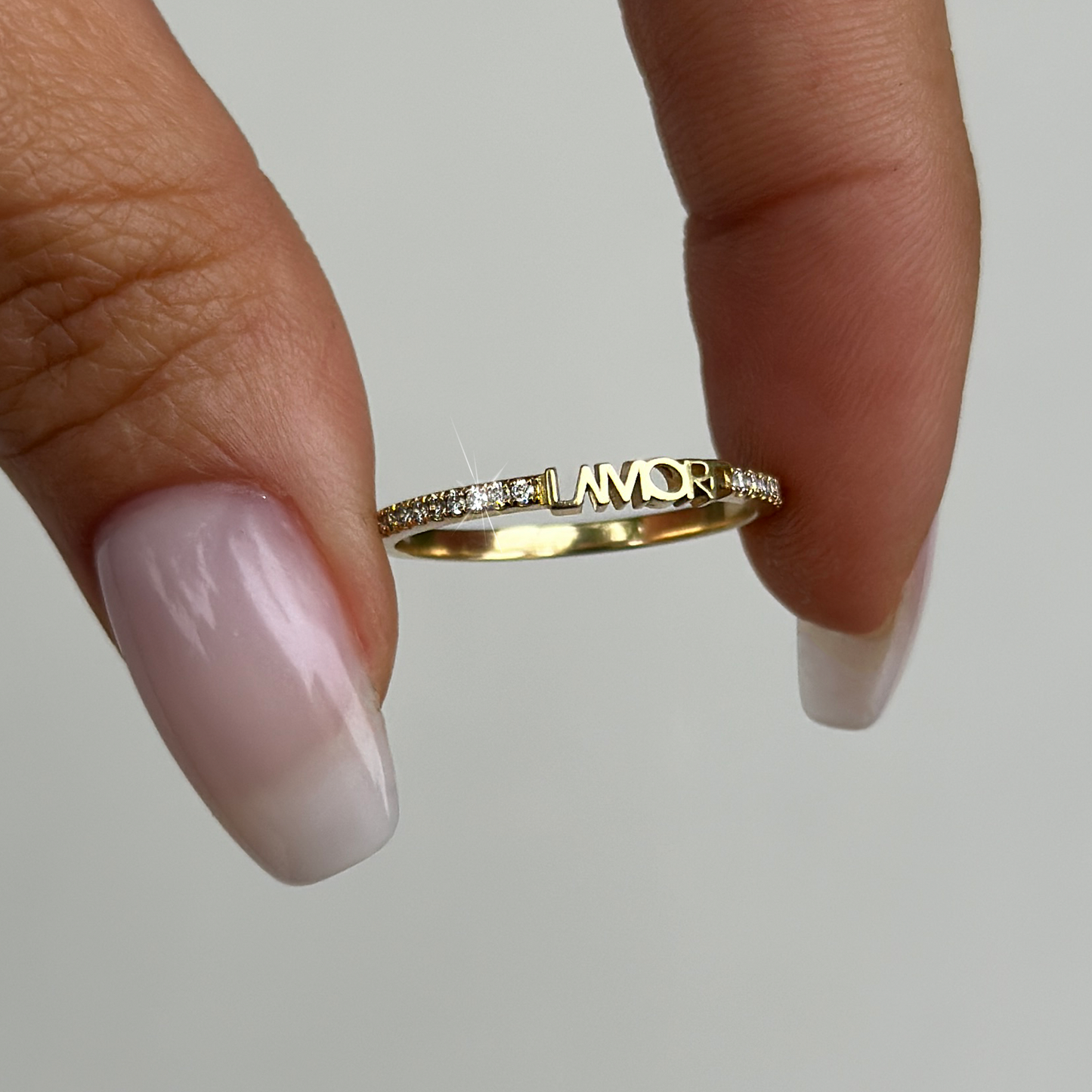 Eternity 0,22ct Tamtur Pırlanta 18k Altın Yüzük