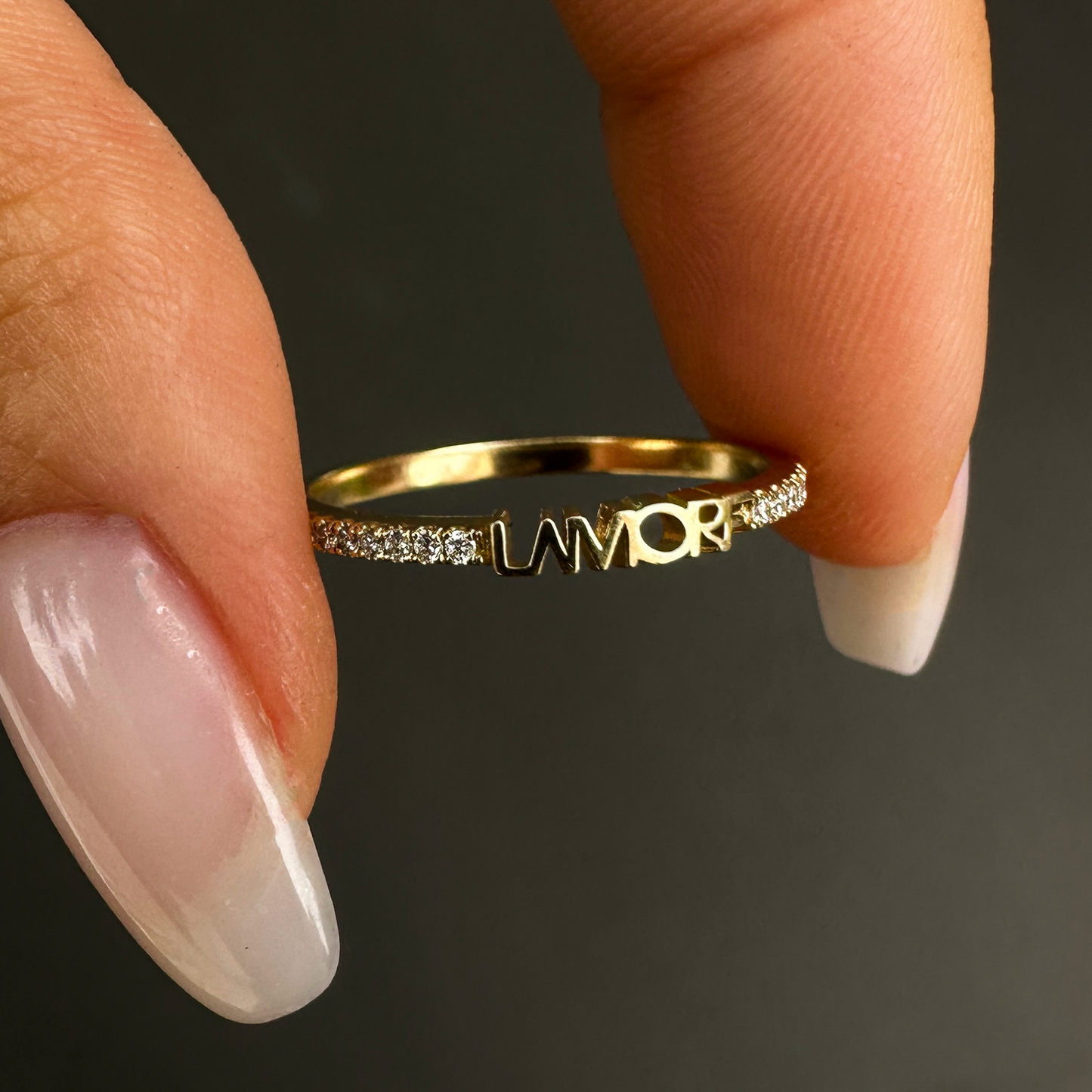 Eternity 0,22ct Tamtur Pırlanta 18k Altın Yüzük