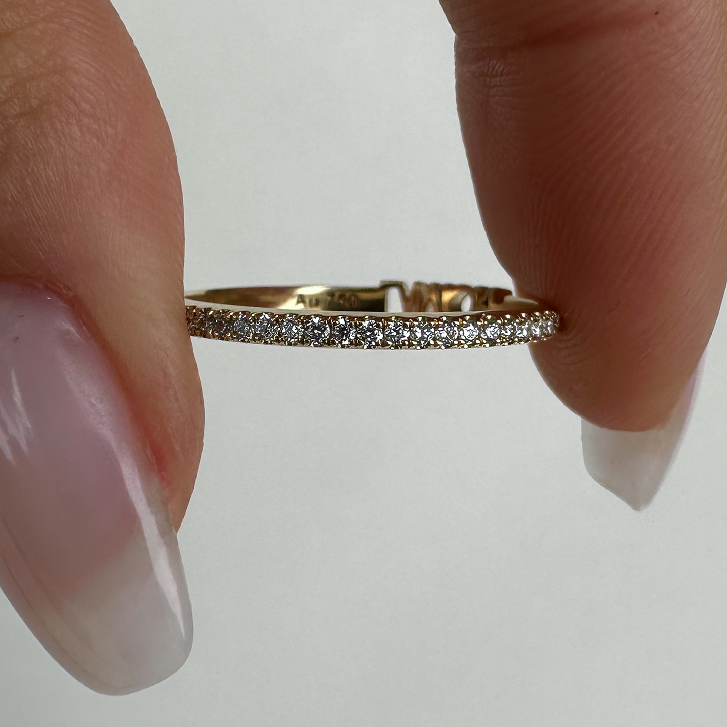 Eternity 0,22ct Tamtur Pırlanta 18k Altın Yüzük